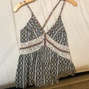 Colorful Crochet tank